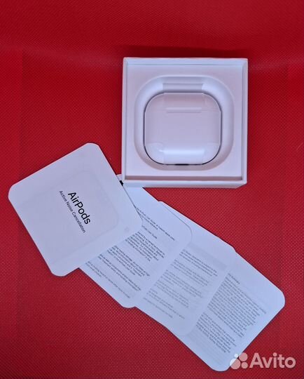 Наушники apple airpods 4 с шумоподавлением