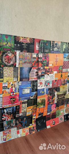 Коллажи из пивных этикеток