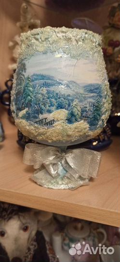 Подсвечник бокал