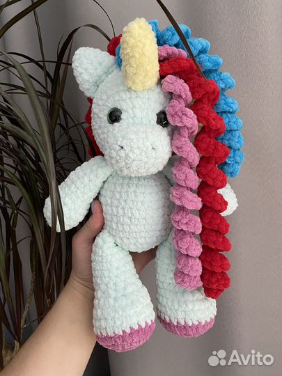 Игрушки ручной работы из плюшевой пряжи