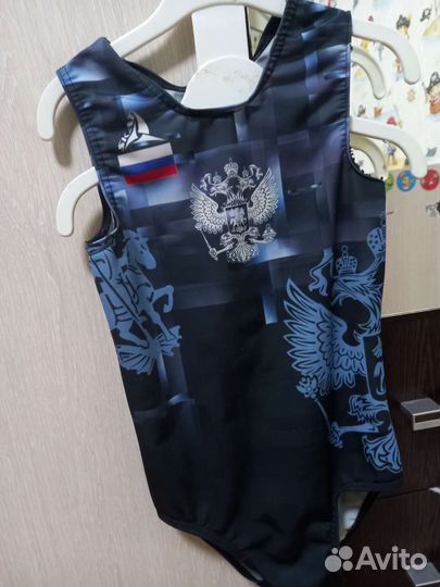 Купальник гимнастический рост 122-128