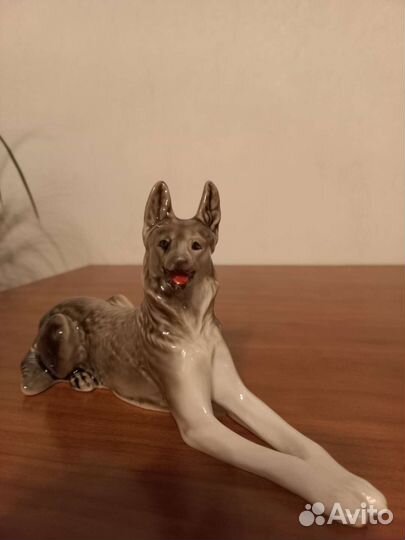 Фарфоровые Бульдог и Овчарка, лфз