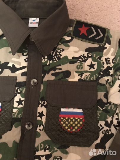 Детский военный костюм, 110-116