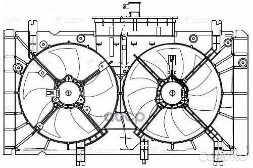 Электровентилятор Радиатора Основного Luzar Lfk