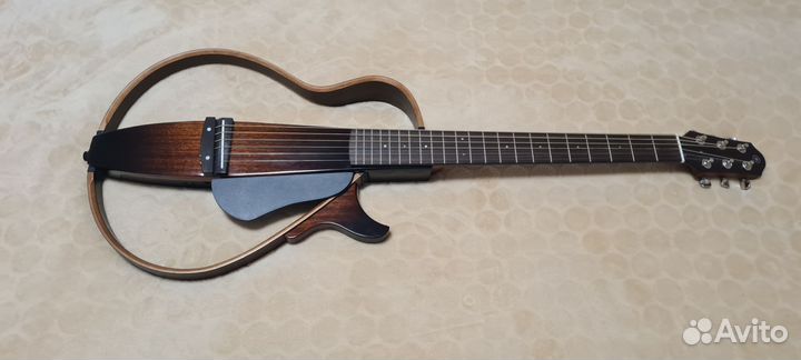 Гитара Yamaha slg200s. Silent гитара