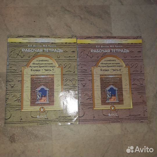 Рабочая тетрадь к истории 5 Данилов, Турчина