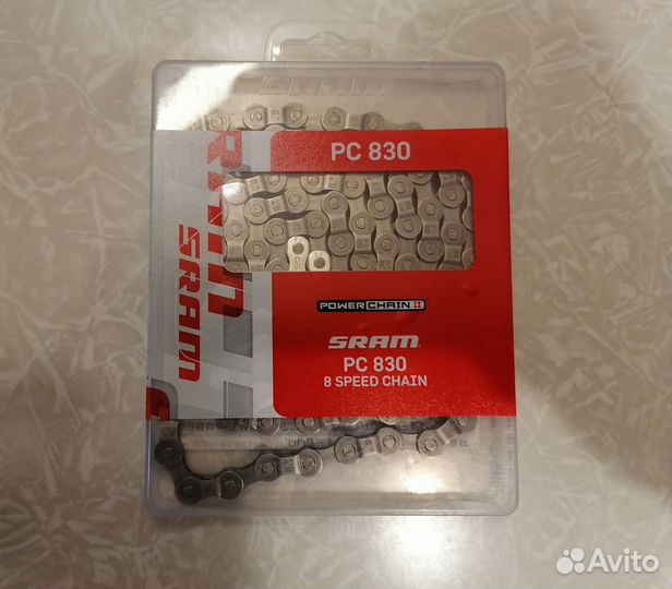 Цепь для велосипеда sram PC830 6-7-8 скоростей