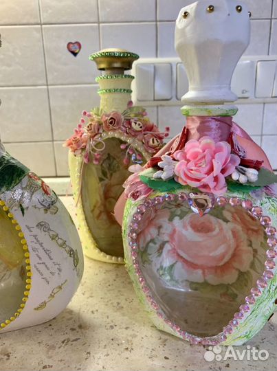 Графины ручной работы (стекло)