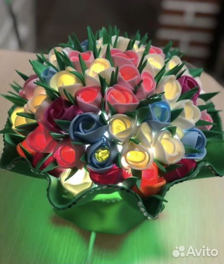 Светильники Букеты Розы Лилии