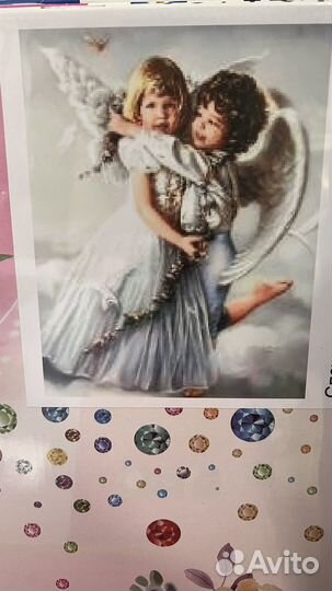 Алмазная мозайка на подрамнике