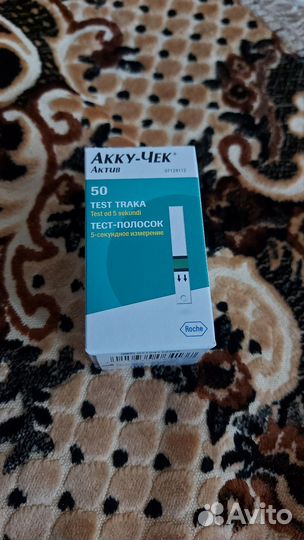 Тест полоски акку-чек актив