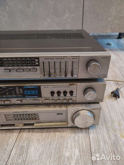 Комплект аудиотехники Radiotehnika, Лорта