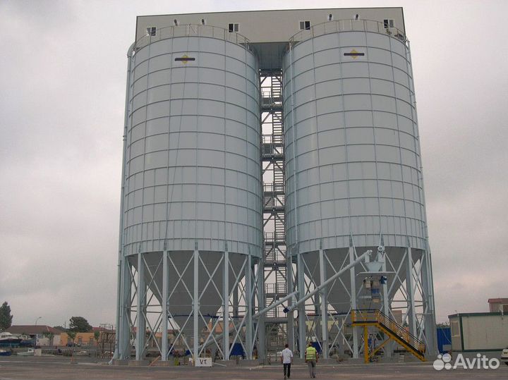 Силос цельносварной