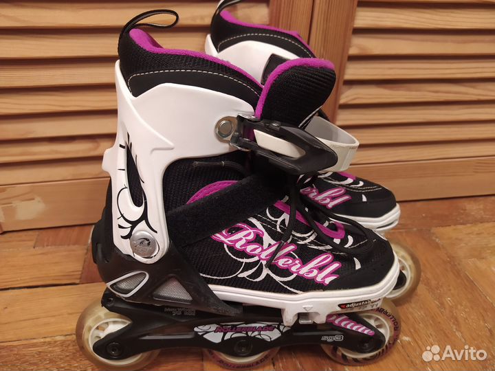 Роликовые коньки раздвижные rollerblade,р. 28-32