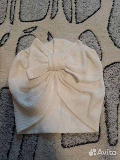 Шапки, Панама, кепка, тюрбан для девочки до 1 года