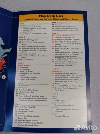 Navtech ON board USA & canada 8 cd дисков полная к