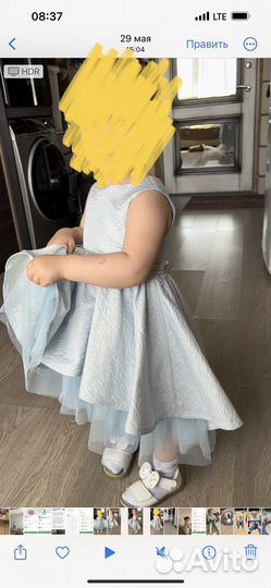 Платье для девочки 98