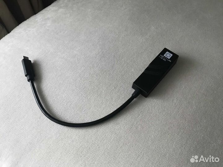 Адаптер переходник USB C - Gigabit Ethernet RJ45 L
