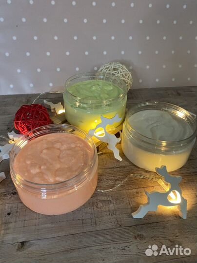 Скраб для тела ручной работы
