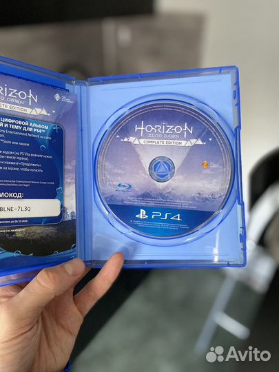 Диски на ps4 Horizon Zero Dawn Comlete Edition