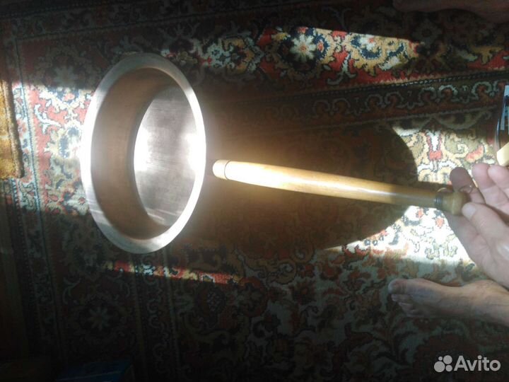 Латунный таз для варенья