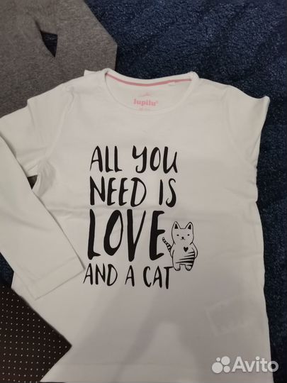 Лонгсливы хб на девочку