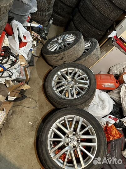 Продам колеса 5:114,3 R17 на летних шинах