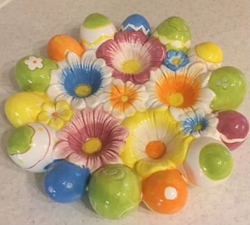 Блюдо пасхальное,фарфор