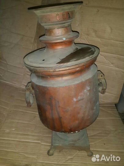 Самовар на дровах старинный