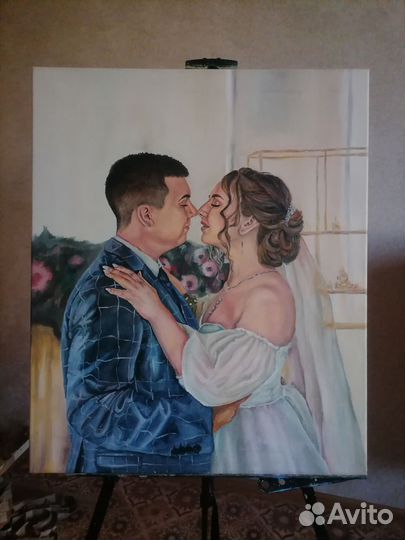 Портрет маслом по фото