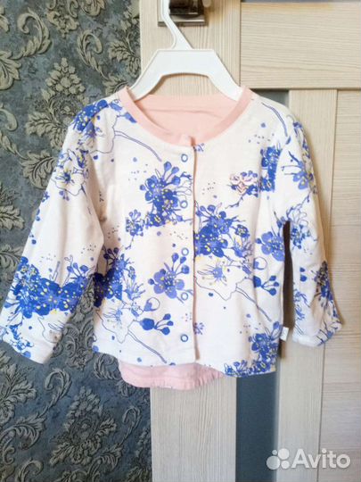 Кардиган на девочку 74