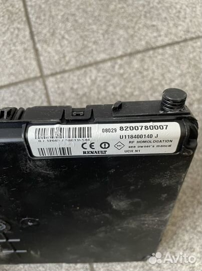 Комплект зажигания Renault Megane 2 2003-2009