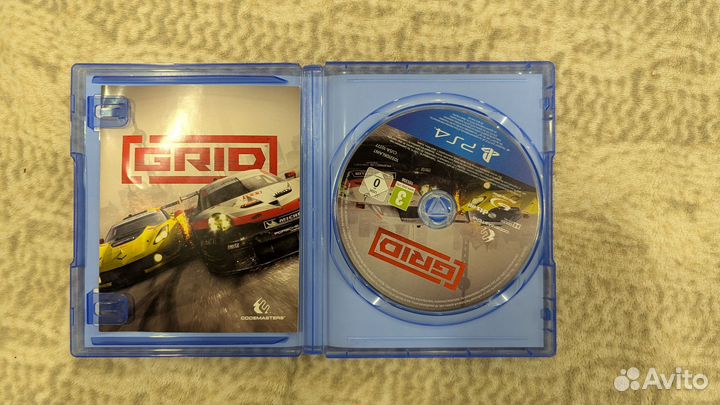 'Grid' Диск на Playstation 4
