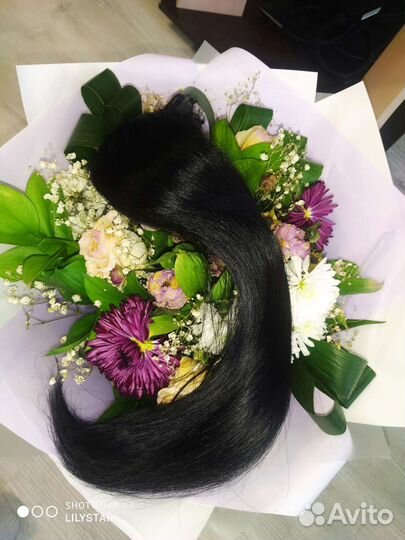 Натуральные волосы+ работа