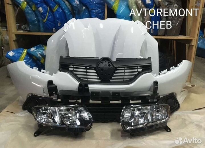 Комплект reno logan Крыльякапот фары бампер priora
