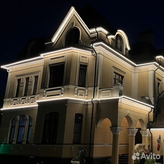 Архитектурное освещение. Монтаж за 1-3 дня