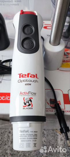 Блендер погружной tefal optitouch новый