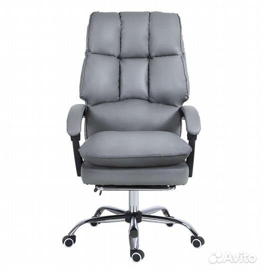 Кожаное компьютерное кресло