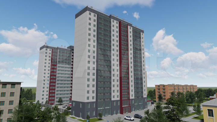 1-к. квартира, 35,6 м², 10/16 эт.