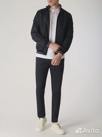 Поло хлопковое Paul & Shark