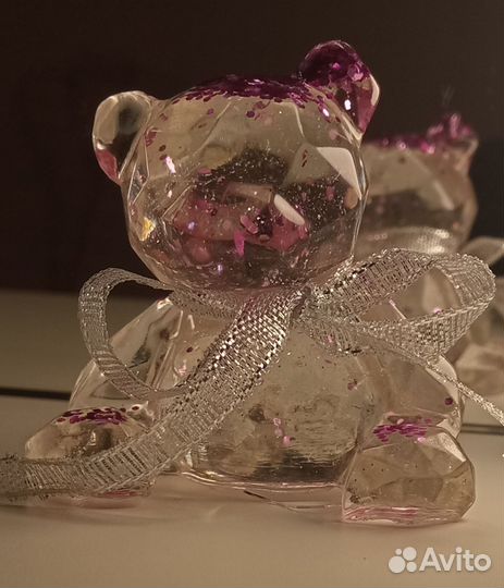 Мишка из эпоксидной смолы