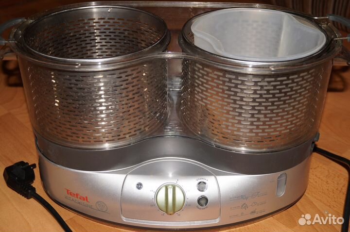 Пароварка Tefal Vitacuisine steamer 3 в 1