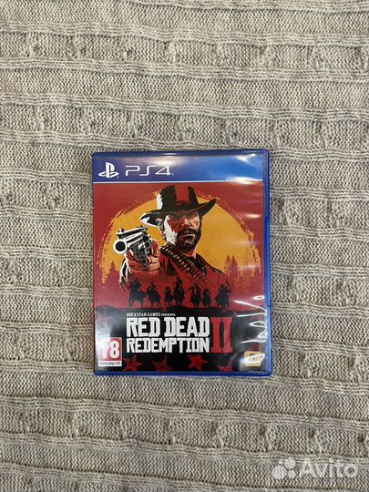 Red dead redemption 2 ps4 диск