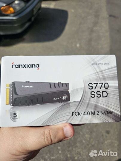 SSD 2tb M.2 2280 PCIe 4.0 x4 NVMe 3D TLC 7400мb/s