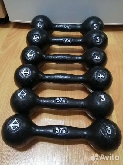 Гантели разборные и не разборные. В отличном состо