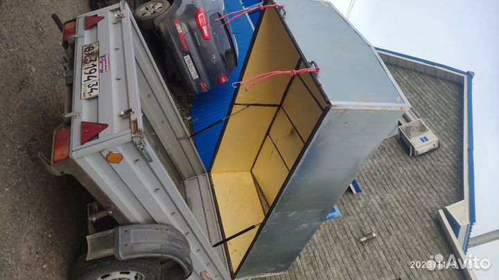 Прицеп легковой Кремень усиленный