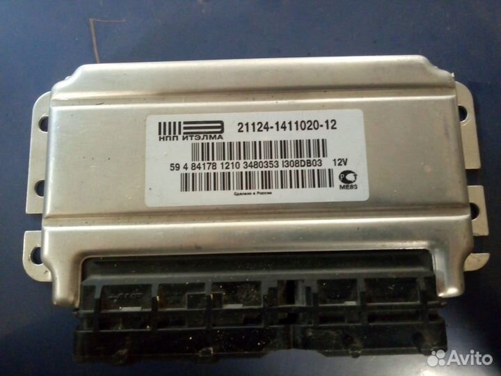 Эбу мозги ваз 21124-1411020 калина приора 16кл