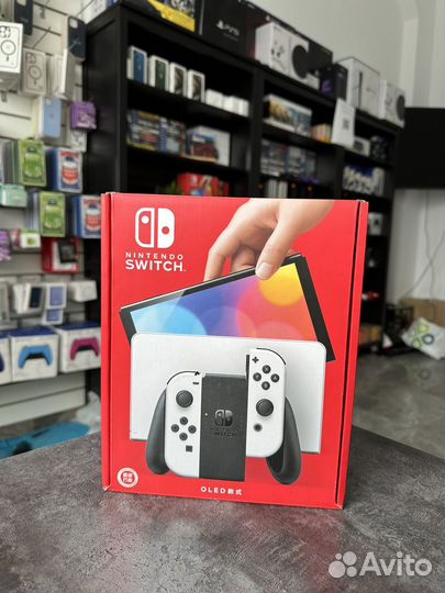 Nintendo switch oled чип + любые игры