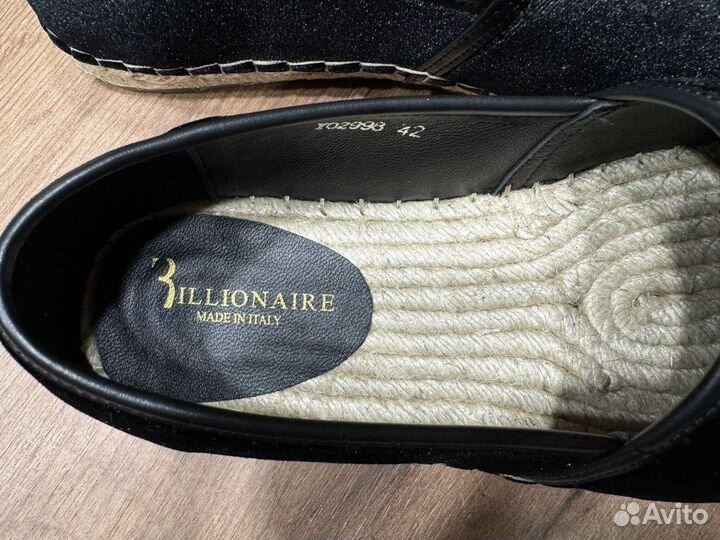 Эспадрильи Billionaire, Слипоны Billionaire