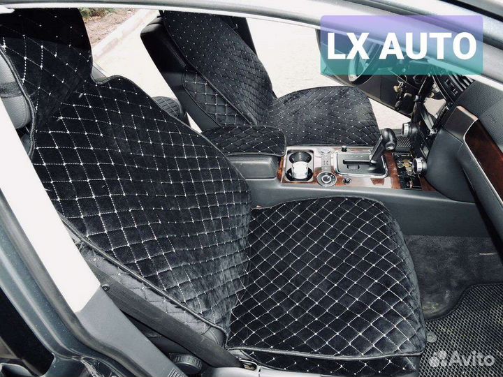 Накидки на сидения из велюра